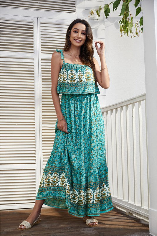 Women's Floral Maxi Dress