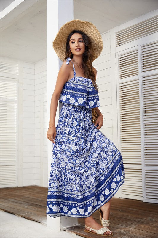 Women's Floral Maxi Dress