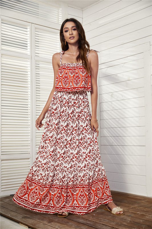 Women's Floral Maxi Dress