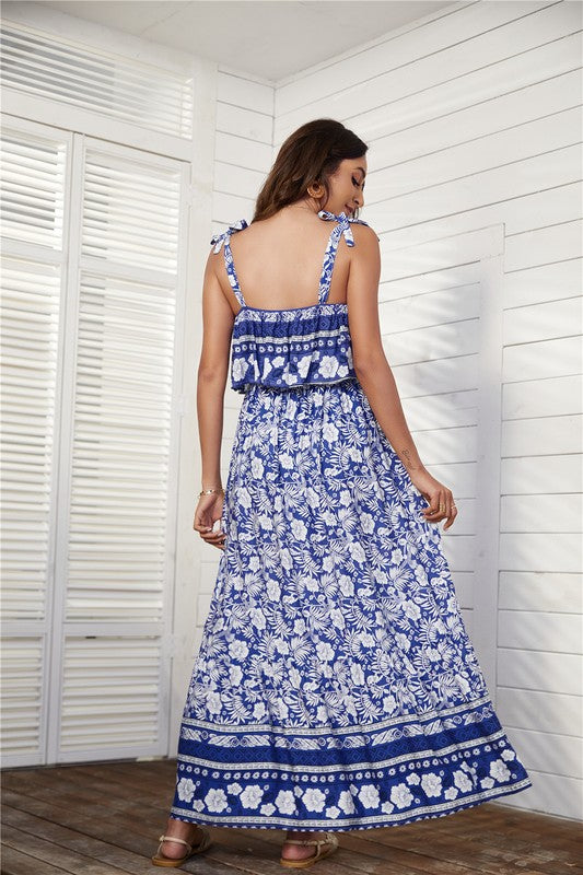 Women's Floral Maxi Dress