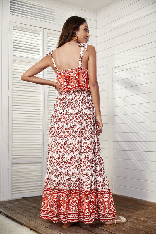 Women's Floral Maxi Dress