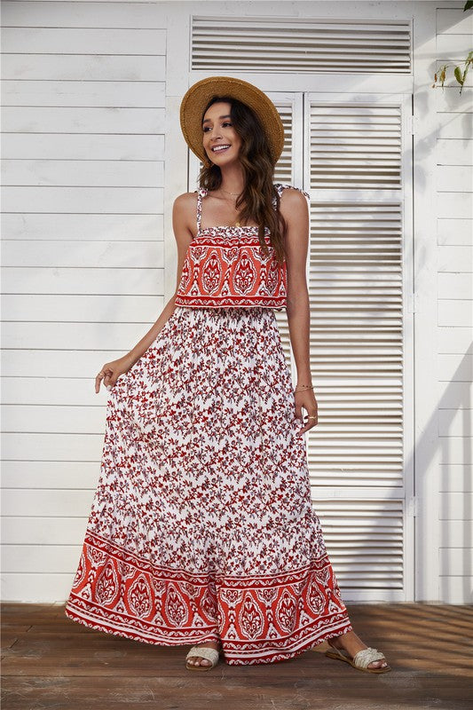 Women's Floral Maxi Dress