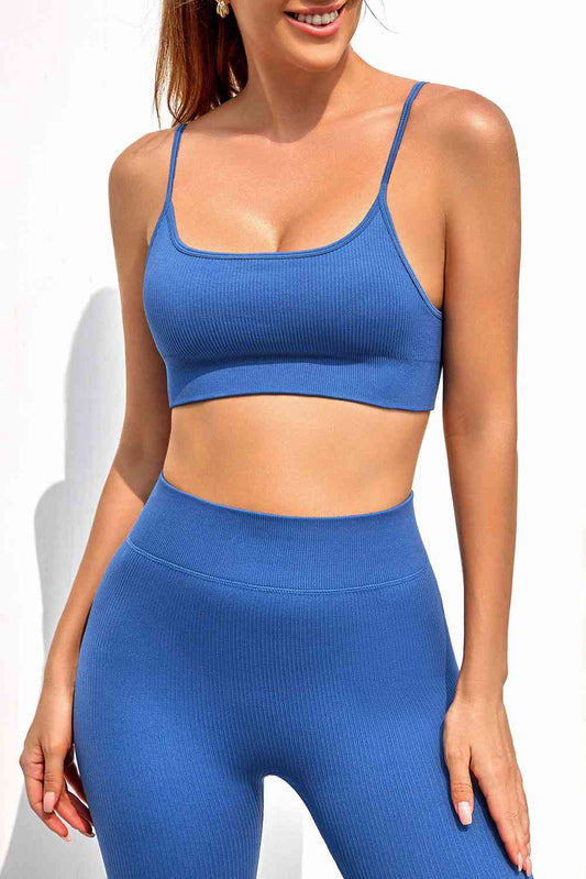 Spaghetti Strap Sports Bra