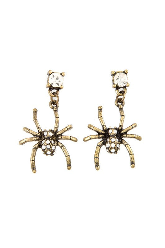 SPIDER EARRINGS