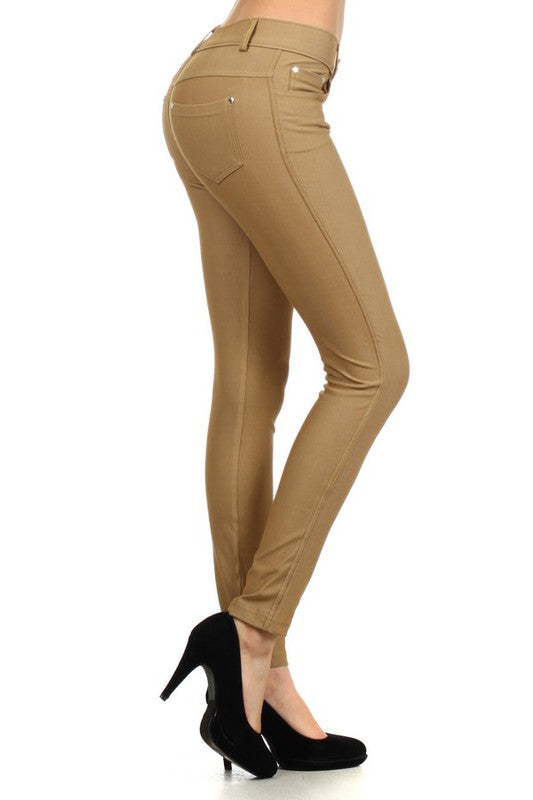 Womens Herringbone Jeggings