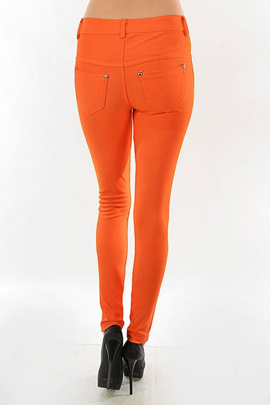 Womens Herringbone Jeggings