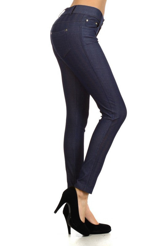 Womens Herringbone Jeggings