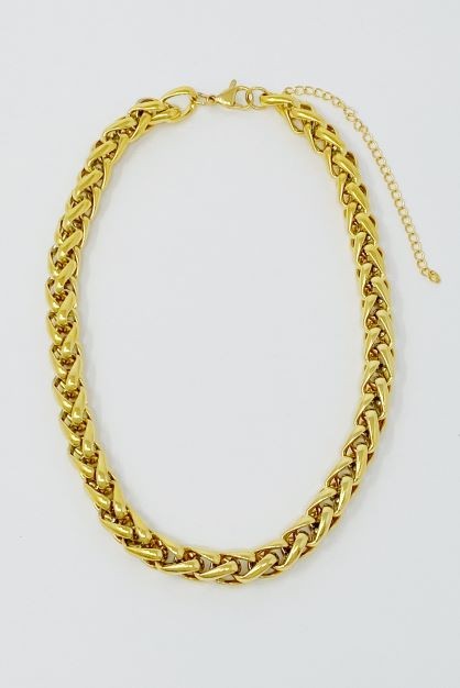 Bold And Edgy Chain Necklace