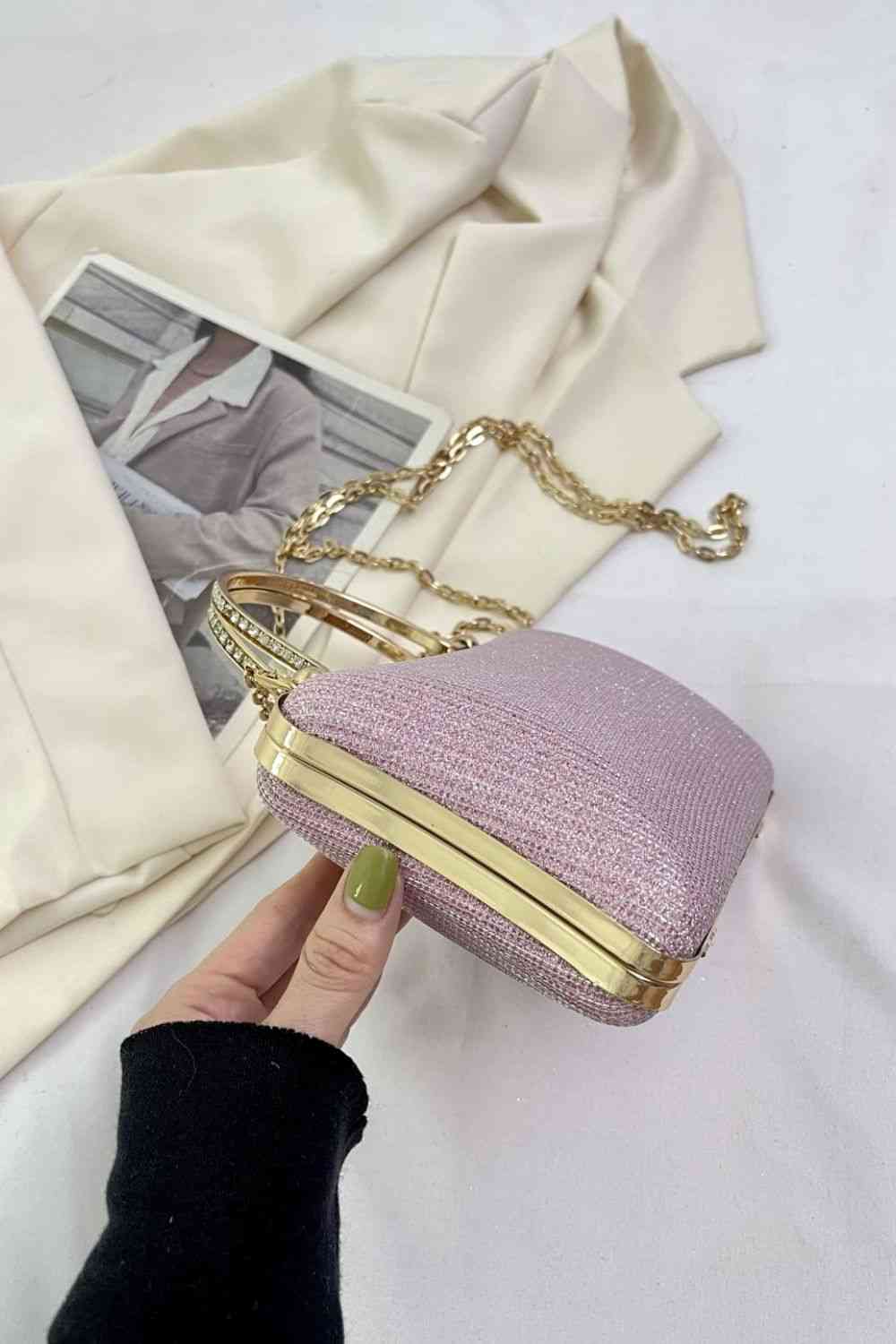 Acrylic Convertible Handbag