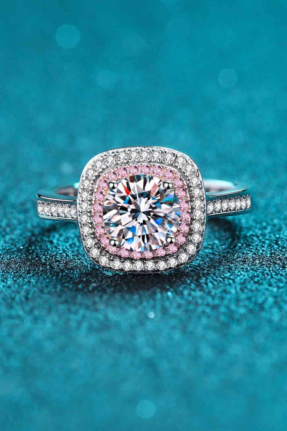 Need You Now Moissanite Ring