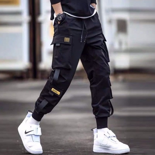 Streetwear Men's Multi Pockets Cargo Harem Pants