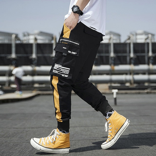 Streetwear Men's Multi Pockets Cargo Harem Pants