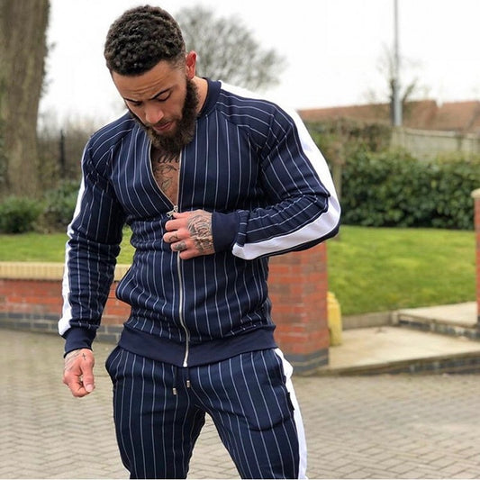 Stripe Track Suit