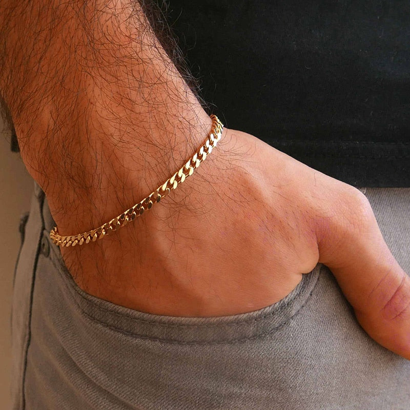 Men's Miami Cuban Link Stainless Steel