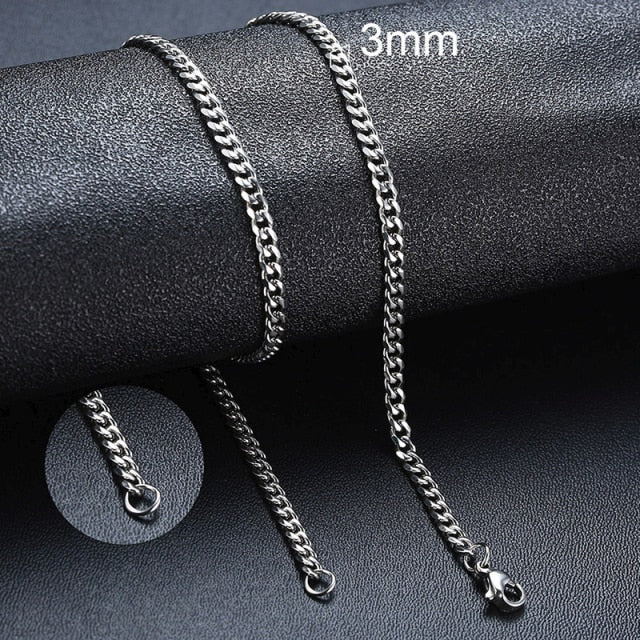 Men's Miami Cuban Link Stainless Steel