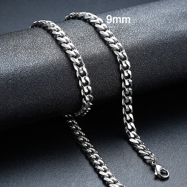 Men's Miami Cuban Link Stainless Steel