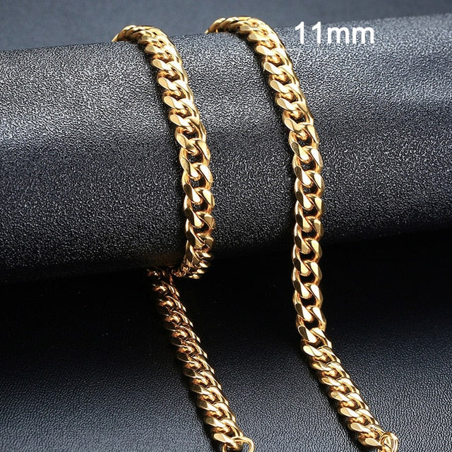 Men's Miami Cuban Link Stainless Steel
