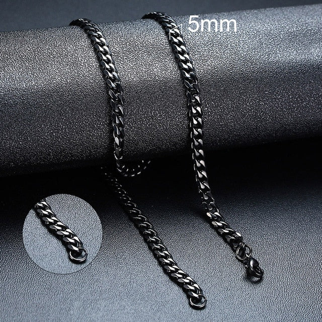 Men's Miami Cuban Link Stainless Steel