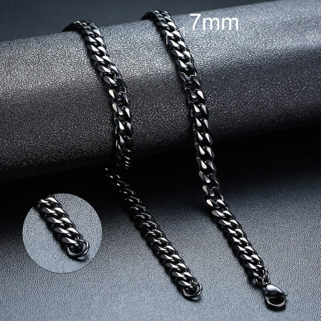 Men's Miami Cuban Link Stainless Steel