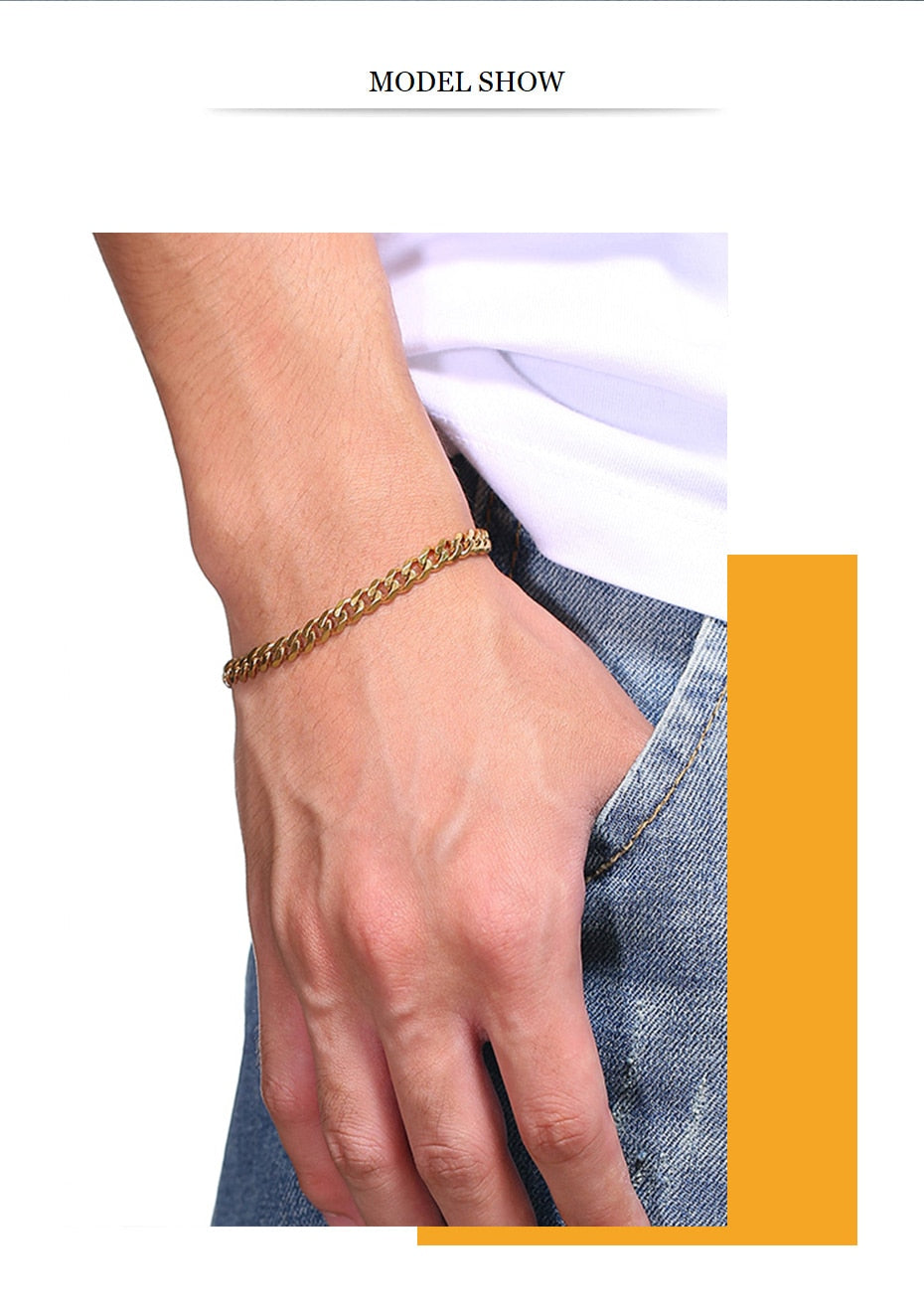 Men's Miami Cuban Link Stainless Steel
