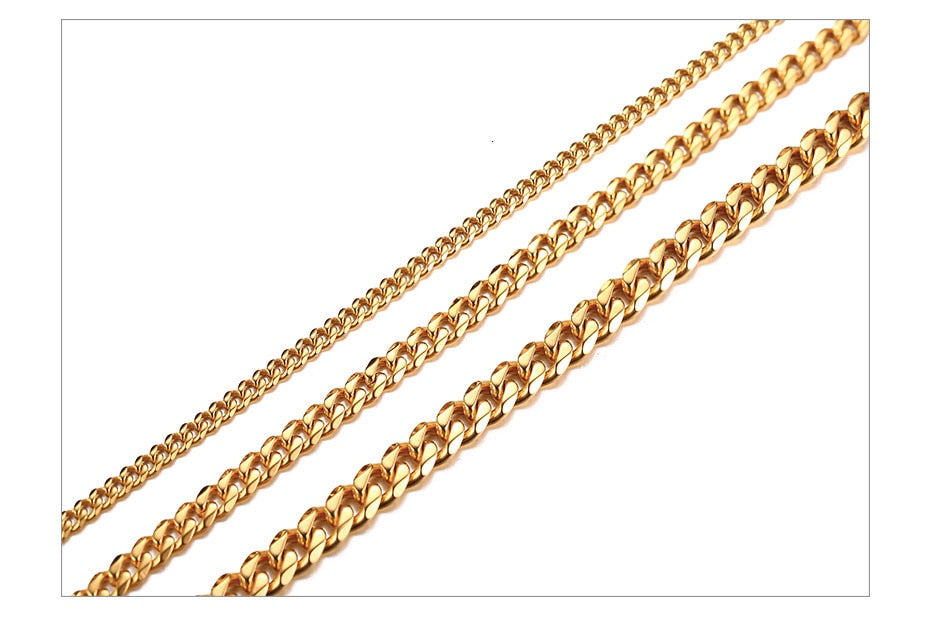 Men's Miami Cuban Link Stainless Steel
