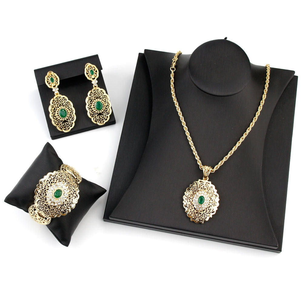 Sunspicems Chic Morocco Wedding Jewelry Set