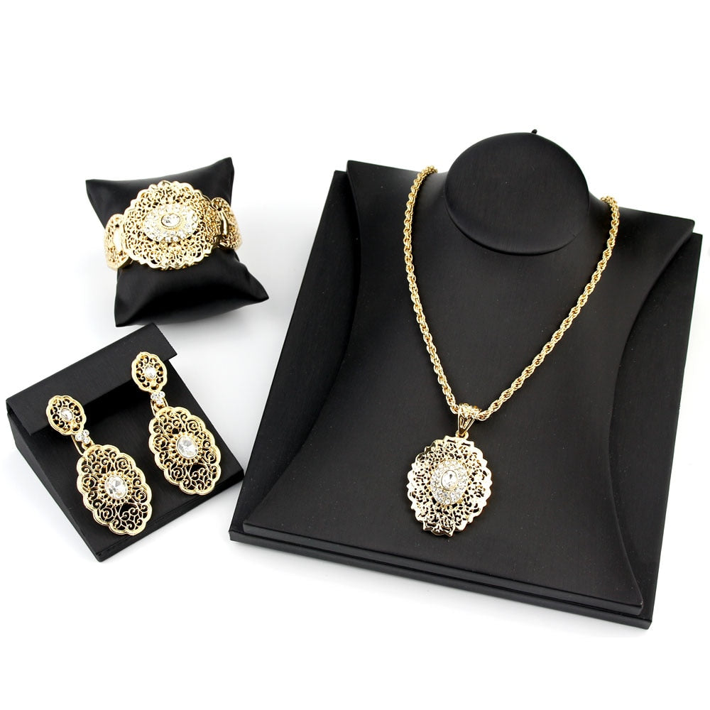 Sunspicems Chic Morocco Wedding Jewelry Set