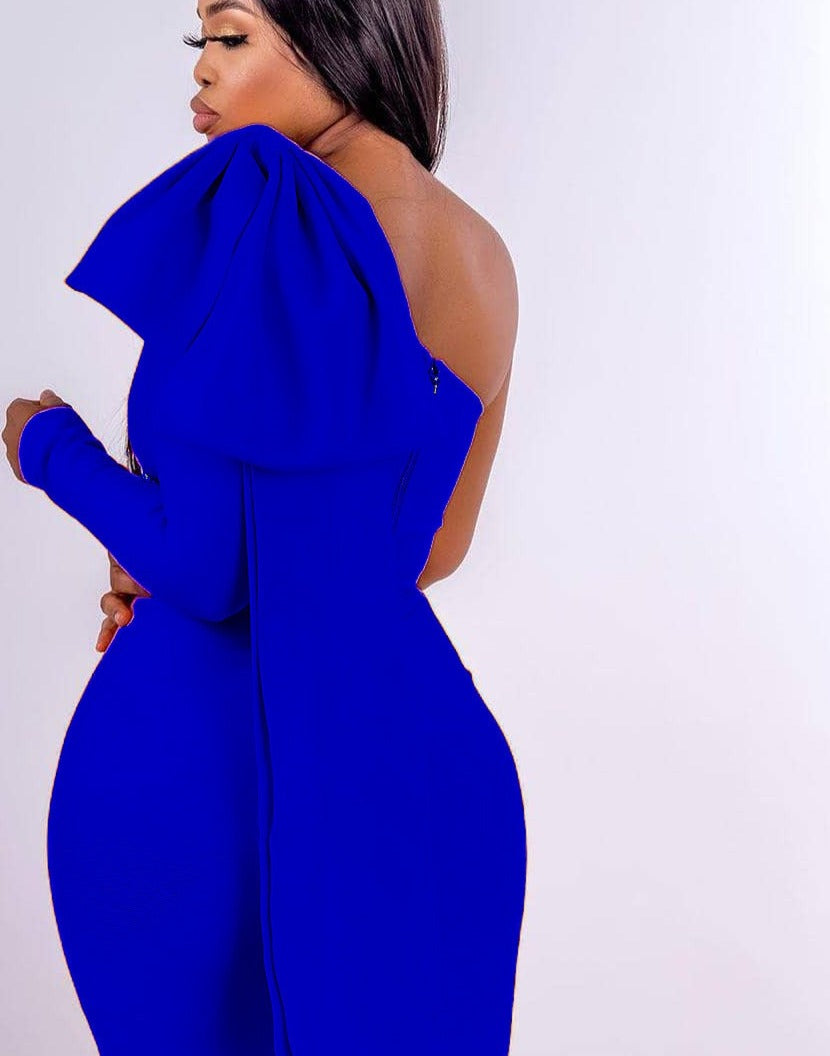 Bodycon Party One Shoulder Dress