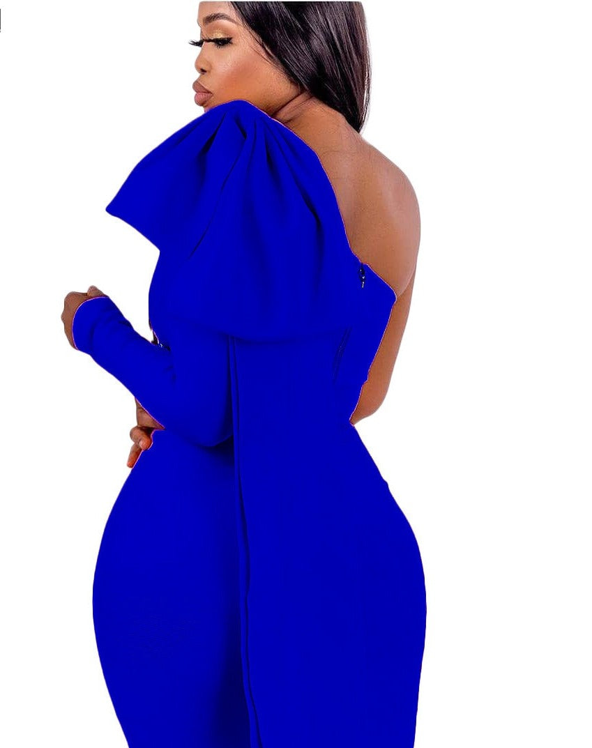 Bodycon Party One Shoulder Dress