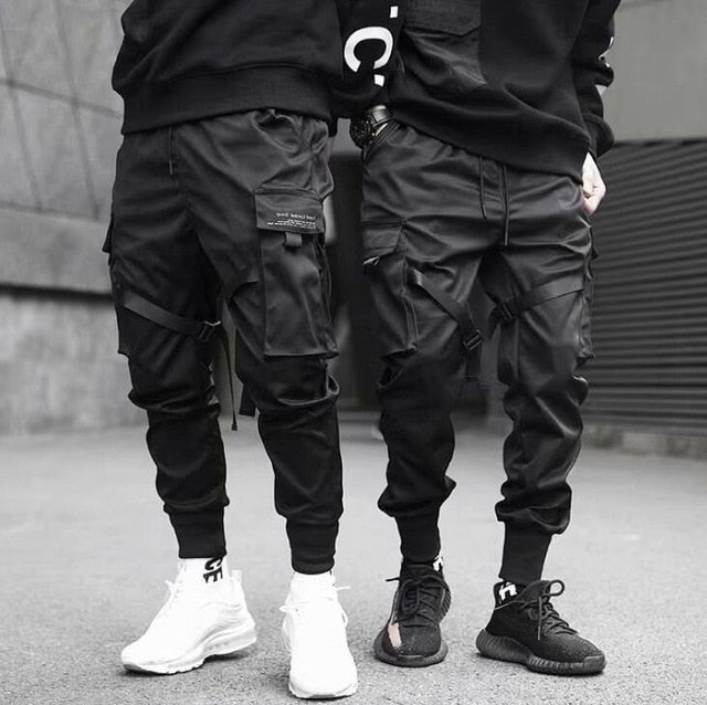 Streetwear Men's Multi Pockets Cargo Harem Pants