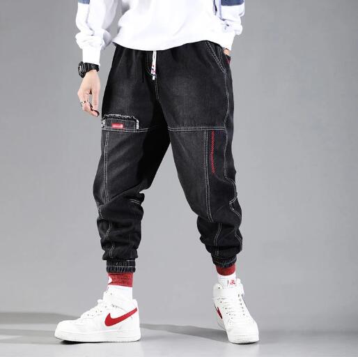 Streetwear Men's Multi Pockets Cargo Harem Pants