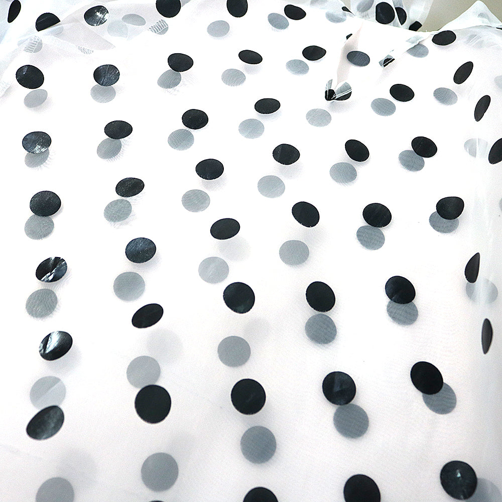 Women Polka Dot Organza Party Dress