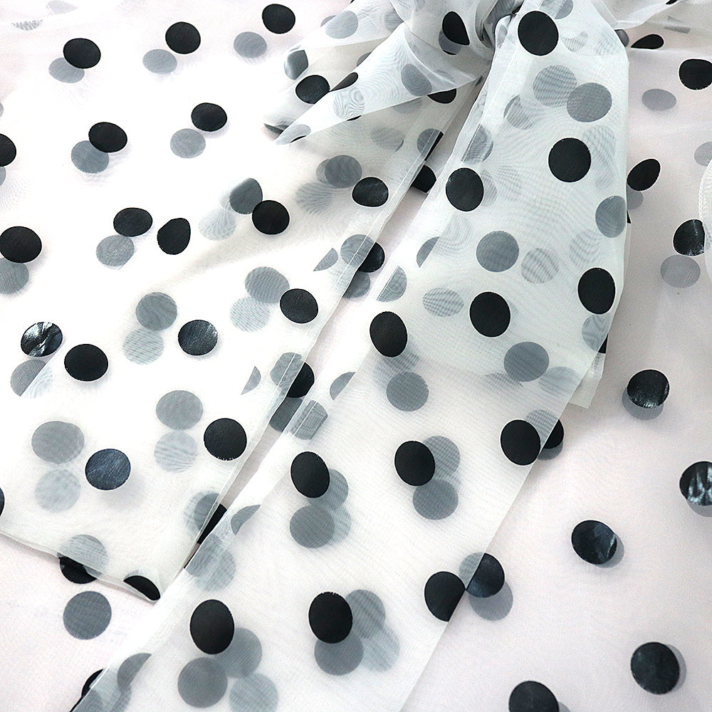 Women Polka Dot Organza Party Dress