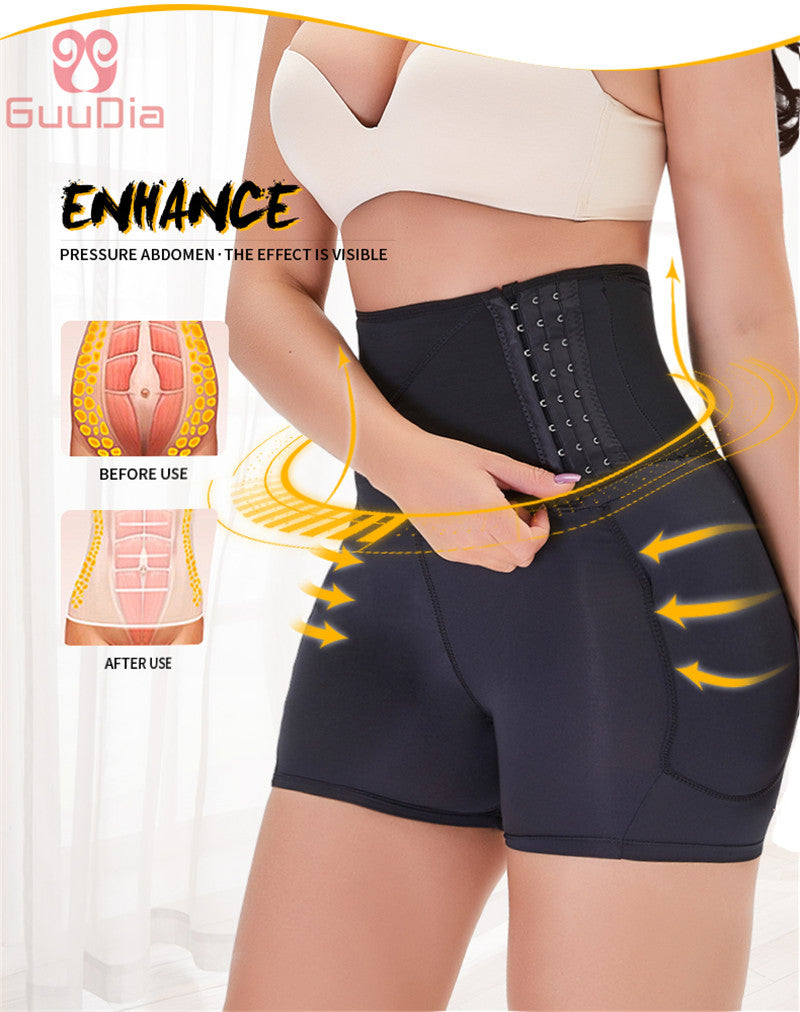 GUUDIA Butt Lifter Shapewear Body Shaper Shorts Paded Panties Control Panties Sexy Shapers Hip Enhancer Waist Trainer Shapwear