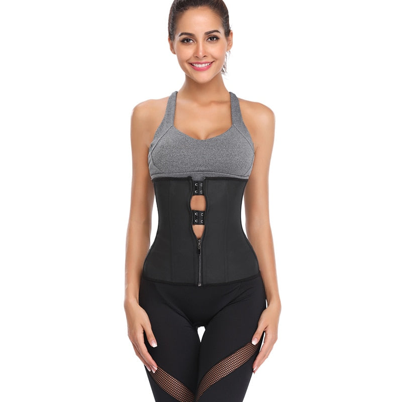 Women Latex Waist Trainer Body Shaper Corsets