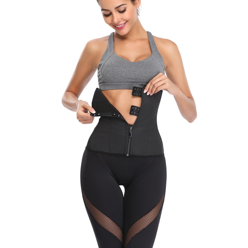 Women Latex Waist Trainer Body Shaper Corsets